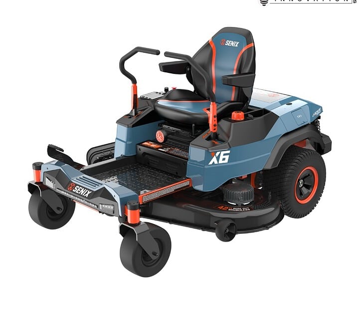 Senix X6 60V 107cm (42") Zero Turn HYBRID Ride On Mower at Bunbury Machinery