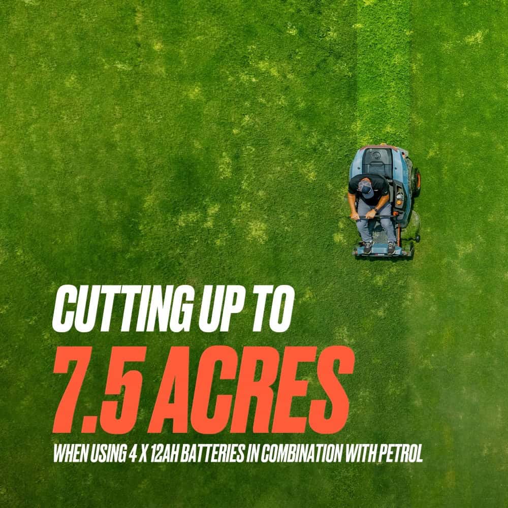 Bunbury Machinery 60V Hybrid Ride On Mower