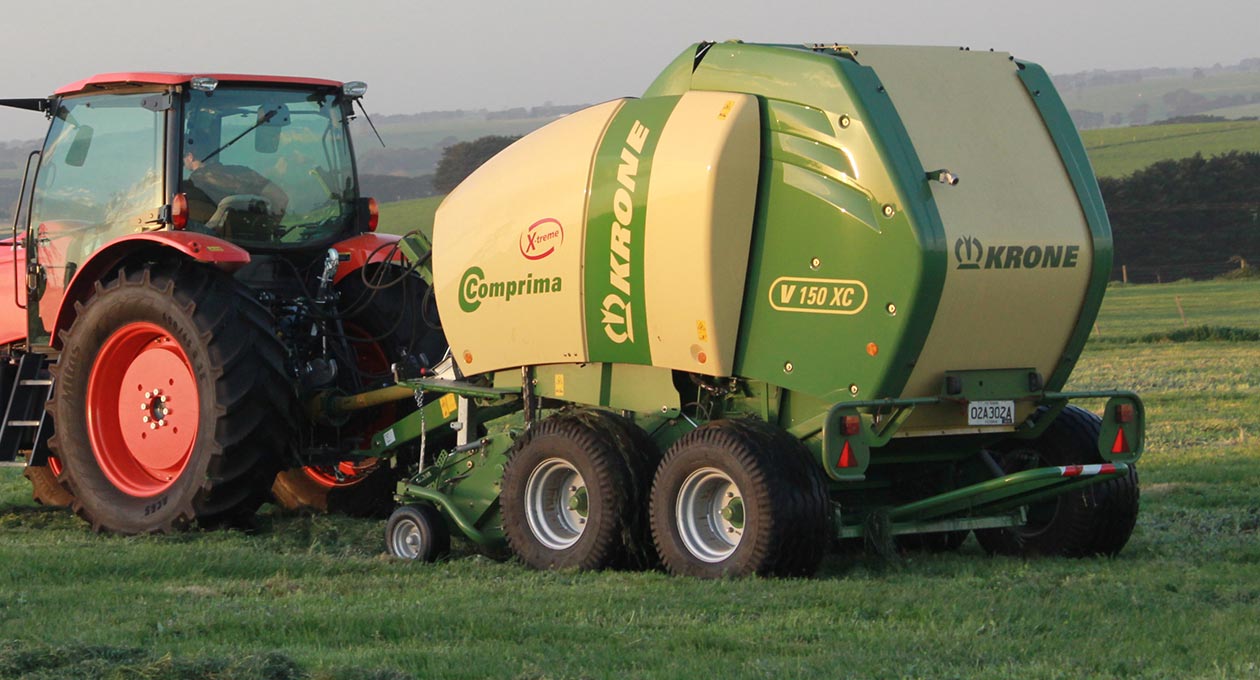 Krone Comprima Series Round Balers