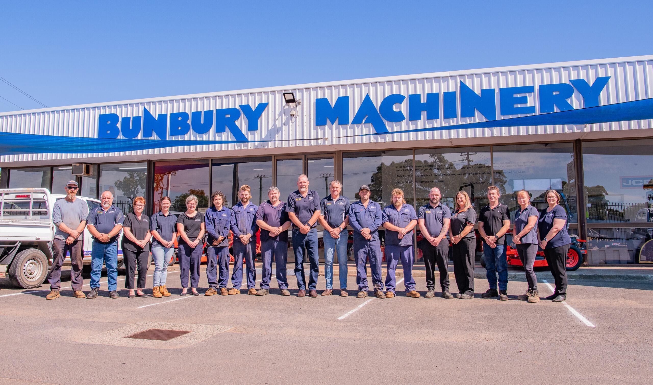 The team at bunbury machinery hire and trade