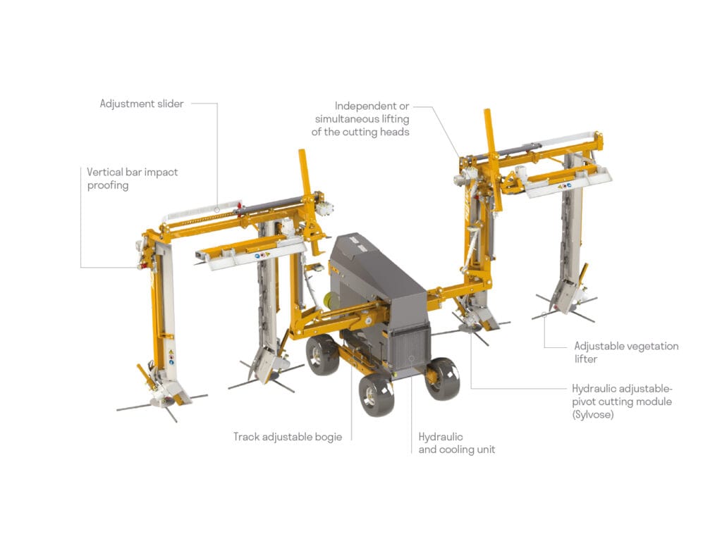PELLENC TRACTOR IMPLEMENTS FOR SALE