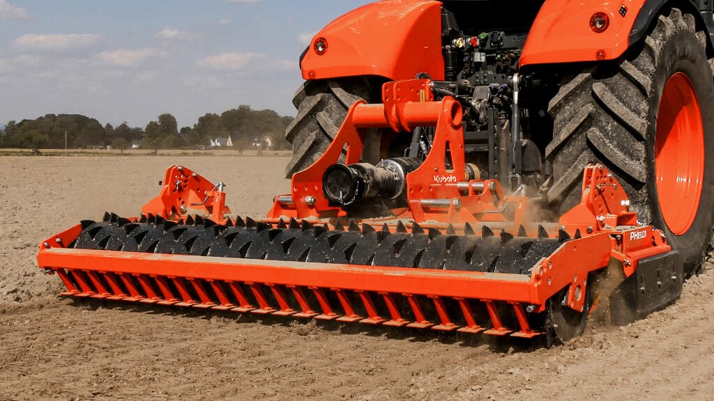 Kubota Power Harrows