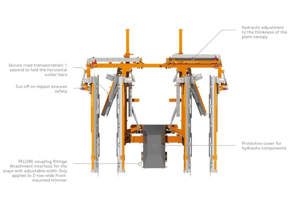 PELLENC TRACTOR IMPLEMENTS FOR SALE