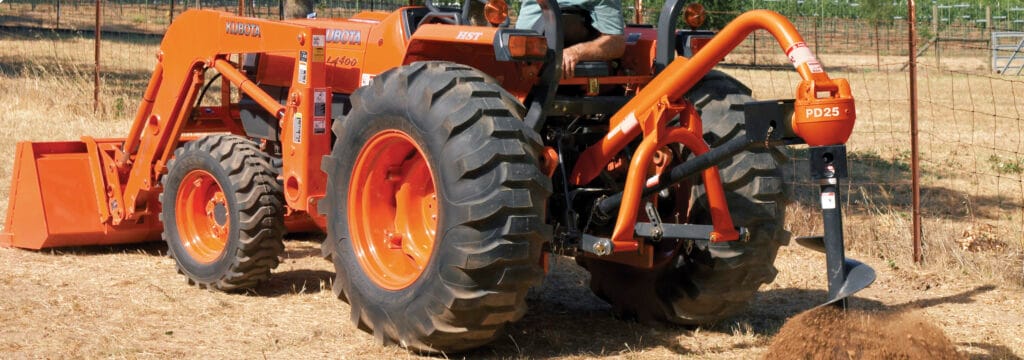 Land Pride post hole diggers