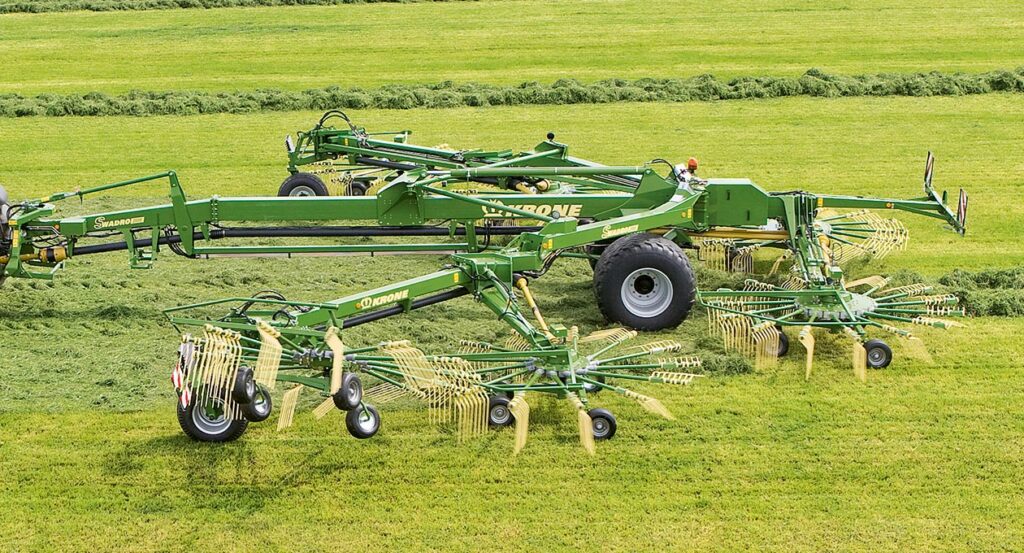 Krone Trailed Rotary Rakes