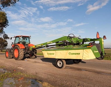 Krone Trailed Disc Mowers