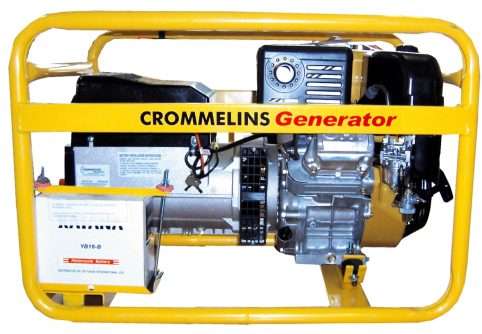 Crommelins Generator Welder 200amp Robin Petrol Hirepack