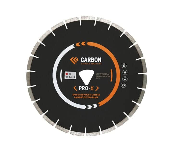 350MM (14″) CDA PROFESSIONAL SERIES EARLY ENTRY BLADE (BLACK HARD BOND) PRO-X SERIES EARLY ENTRY-2