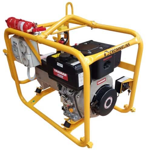 Crommelins Generator 3.8kW Yanmar Diesel Minespec Crommelins Diesel Generators