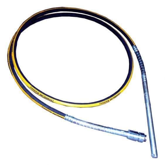 Crommelins Vibrator Shaft 38mm 9 meters Compaction and Concreting Crommelins Vibratory Shafts