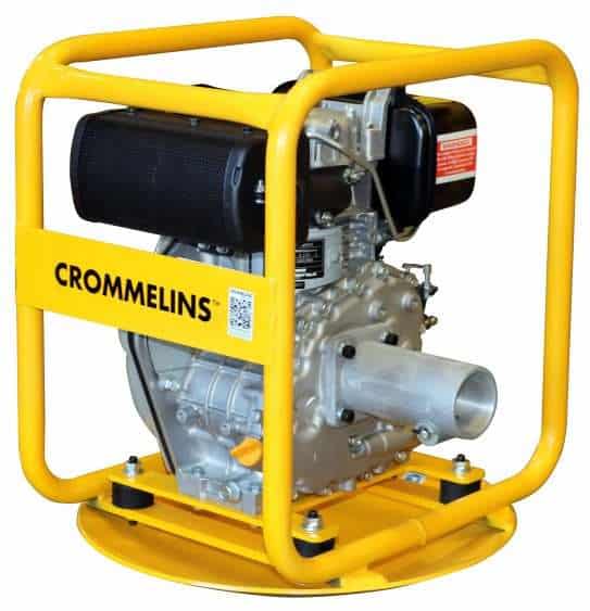 Crommelins Drive Unit Diesel Yanmar 4.7hp Compaction and Concreting Crommelins Drive Units
