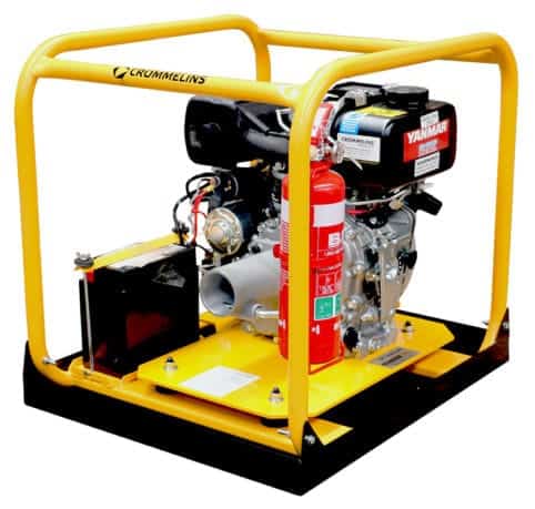Crommelins Drive Unit Diesel Yanmar Electric Start Minespec 4.7hp Compaction and Concreting Crommelins Drive Units
