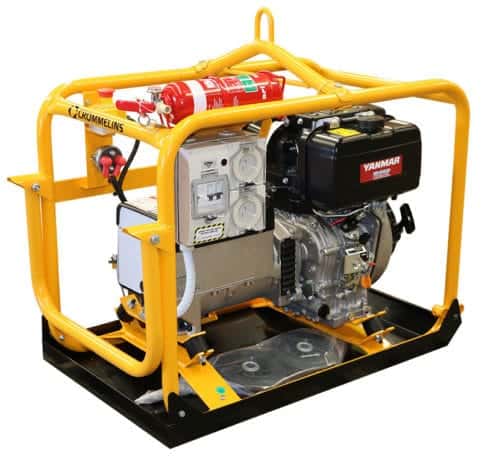 Crommelins Generator 5.5kW Yanmar Diesel Minespec Crommelins Diesel Generators