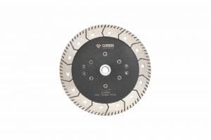 180MM (7″) CDA PROFESSIONAL SERIES TURBO COARSE 30# FLUSH CUTTING BLADE M14 PROFESSIONAL SERIES FLUSH CUT
