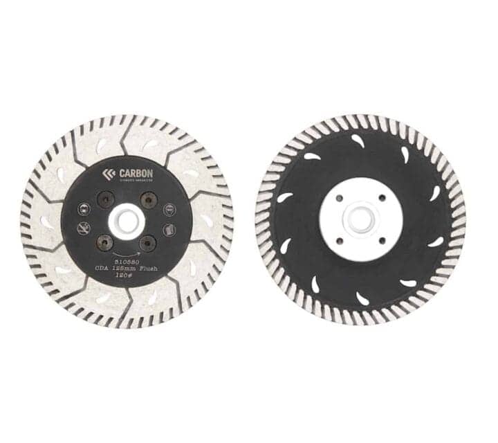 125MM (5″) CDA PROFESSIONAL SERIES TURBO FINE 120# FLUSH CUTTING BLADE M14 PROFESSIONAL SERIES FLUSH CUT-2