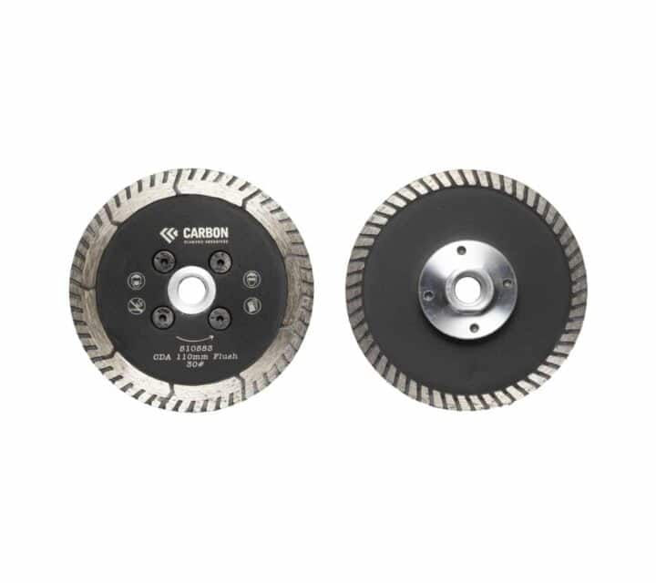 100MM (4″) CDA PROFESSIONAL SERIES TURBO COARSE 30# FLUSH CUTTING BLADE M14 PROFESSIONAL SERIES FLUSH CUT-2