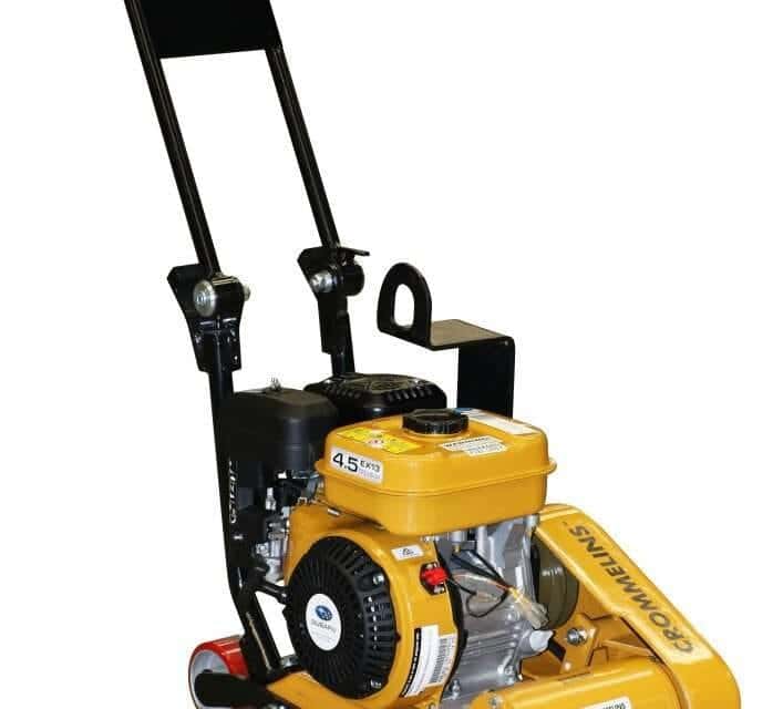 Crommelins Plate Compactor Folding Handle CC60RP Compaction and Concreting Crommelins Plate Compactors