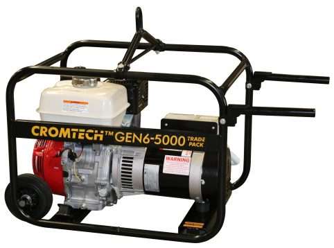 Cromtech Generator 5.0kW Honda Petrol Tradepack