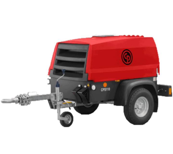 135cfm Kubota Powered CPS3.5-10 Compressor DIESEL AIR COMPRESSORS