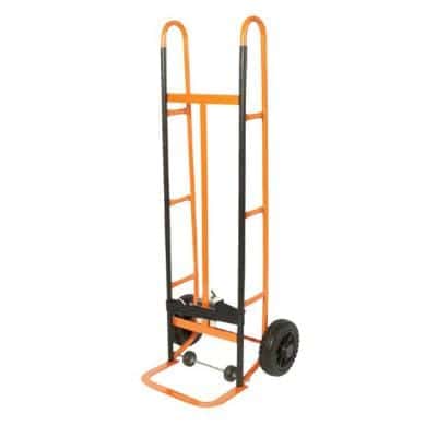 TROLLEY ORANGE FRIDGE - WITH FLAT FREE WHEELS