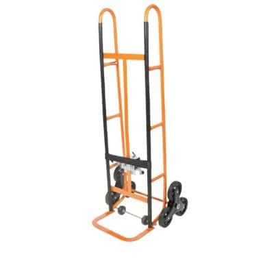 TROLLEY ORANGE FRIDGE WITH STAIR CLIMBER WHEELS