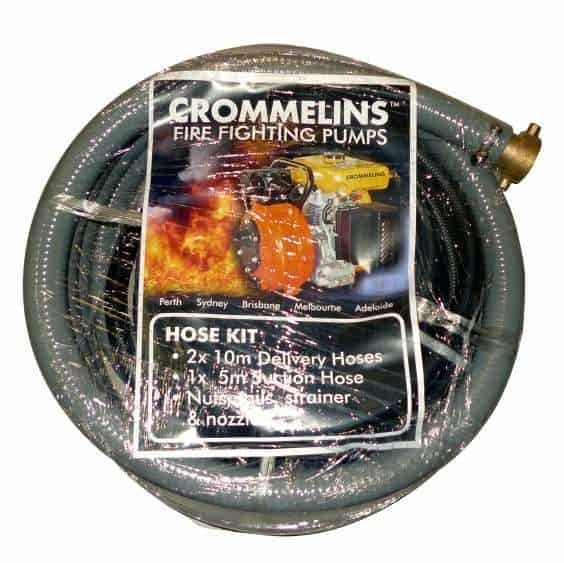 Crommelins Fire Fighting Pump Hose Kit Crommelins Fire Fighting Pump Hose Kit