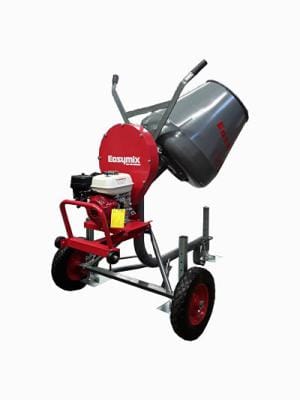 3.6CFT RED/GREY PETROL MIXER Petrol Cement Mixers