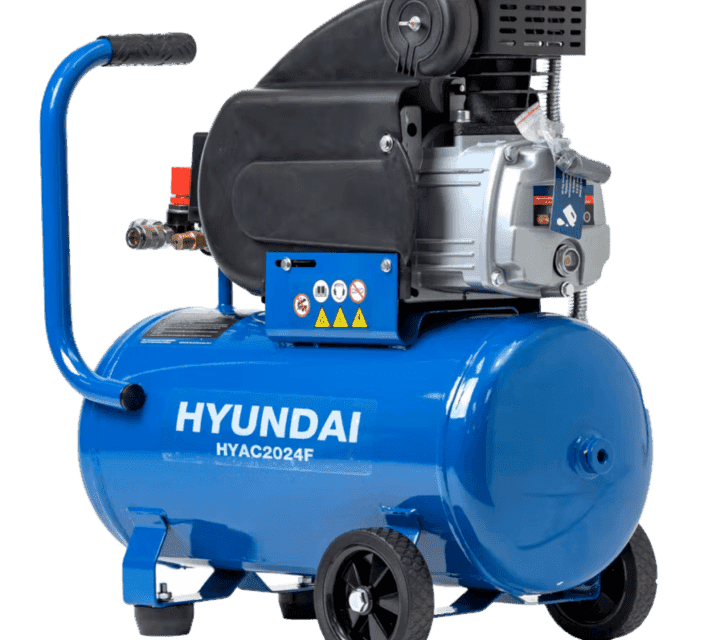 2HP Hyundai HYAC2024F Piston Compressor ELECTRIC AIR COMPRESSORS