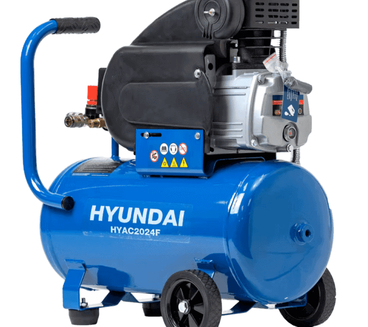 2HP Hyundai HYAC2024F Piston Compressor ELECTRIC AIR COMPRESSORS-2