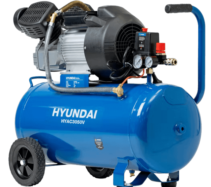 3HP Hyundai HYAC3050V Piston Compressor ELECTRIC AIR COMPRESSORS-2