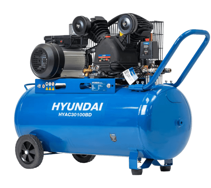 3HP Hyundai HYAC30100BD Piston Compressor ELECTRIC AIR COMPRESSORS-2