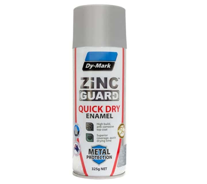 Zinc Guard QD Hammered Silver Enamel 325g