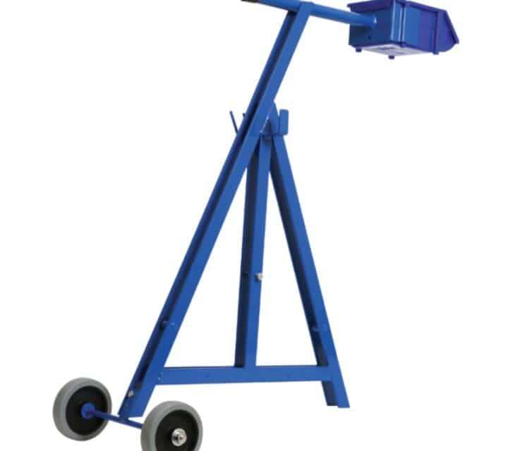 Dispenser Steel Strap with Wheels CRS2 Blue