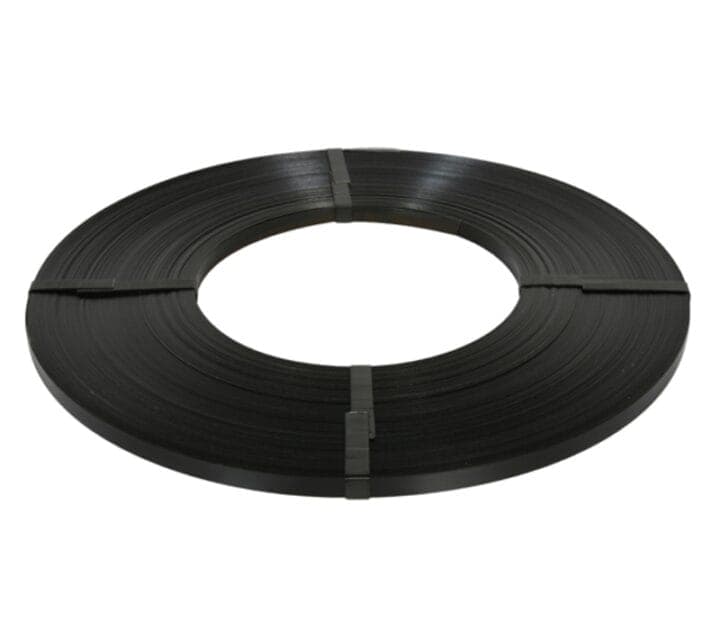 Steel Strap 16x707x0.5 Black OSC 45kg 13/Skd ID406 OD600 Face/64 Break/656KG MPA/6429
