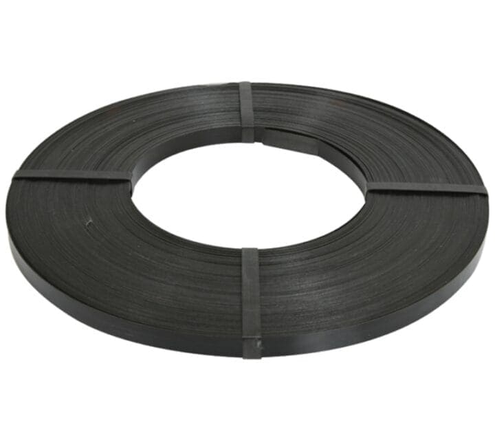 Steel Strap 19x378x0.8 Black HT OSC 45kg 10/Skd ID406 OD600 Face/64 Break/1410KG MPA/13820