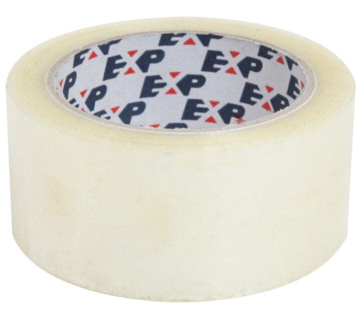 Vibac PP105 48mmx75m Clear Packaging Tape 29um (Hotmelt) Synthetic Rubber 36/CTN