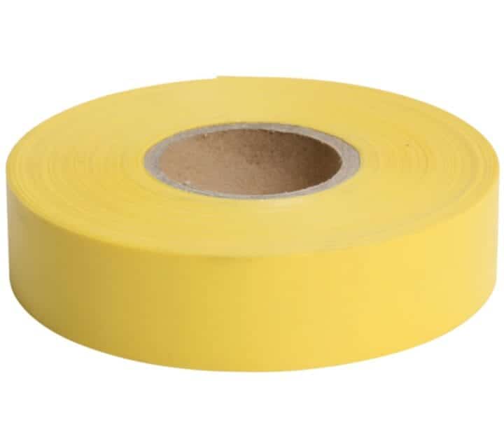 Survey Tape 25x100 Yellow