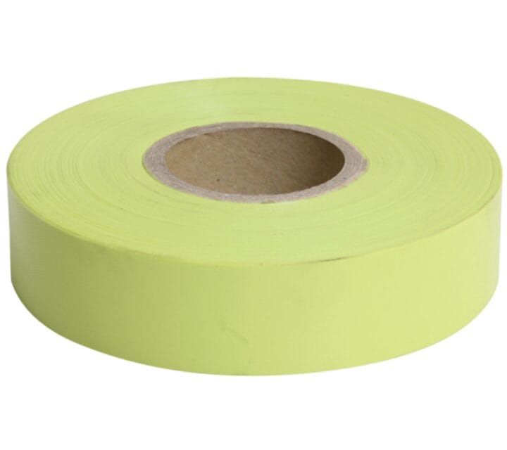 Survey Tape 25x100 Glo Yellow