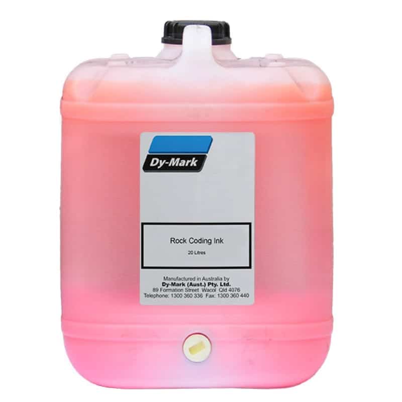 Dy-Mark - Inks & Dyes Rock Coding Ink F/Red 20L » For Sale At Bunbury ...