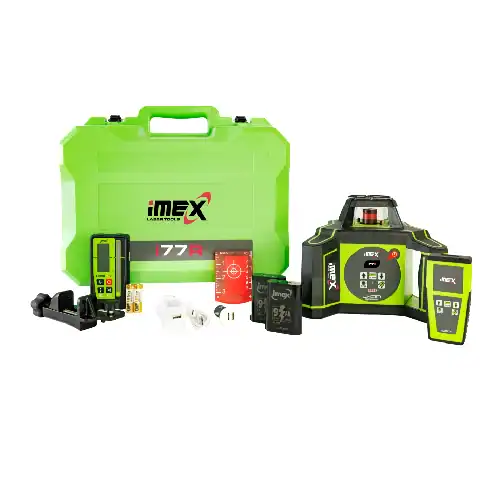IMEX I77R ROTATING LASER LEVEL – RED BEAM-3