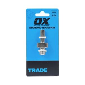 Tiling Tools OX M14 - Hex Drill Adapter Bunbury Machinery