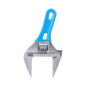 Plumbing Tools OX Pro Series Adjustable Stubby Wrench Extra Wide Jaw 7" (180mm) Bunbury Machinery