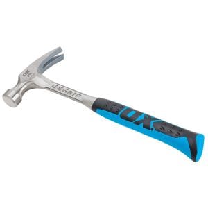 Striking & Demolition Tools OX Straight Claw Hammer Bunbury Machinery
