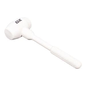 Striking & Demolition Tools OX White Rubber Mallet Bunbury Machinery