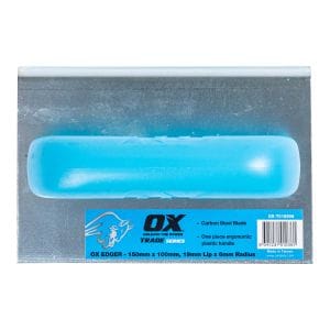 OX Medium Concrete Edger - Dimensions Concreting Tools available at bunbury machinery - trade department