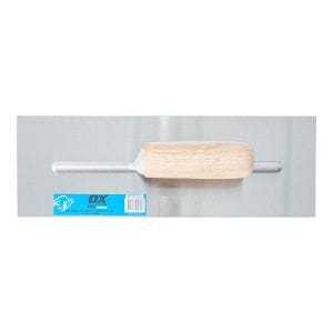 Rendering & Plastering Tools OX Finishing Trowel with Timber Handle Bunbury Machinery