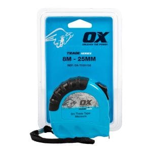 Measuring & Layout Tools OX Trade Tape Measure Bunbury Machinery