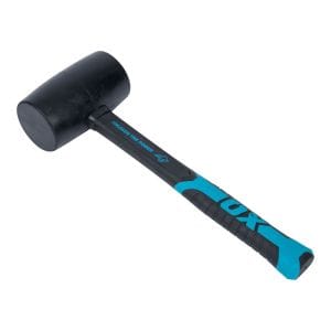 Striking & Demolition Tools OX Black Rubber Mallet Bunbury Machinery