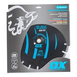 OX Shark Ultimate Asphalt Segmented Diamond Blade Angle Grinder & Demolition Saw Blades available at bunbury machinery